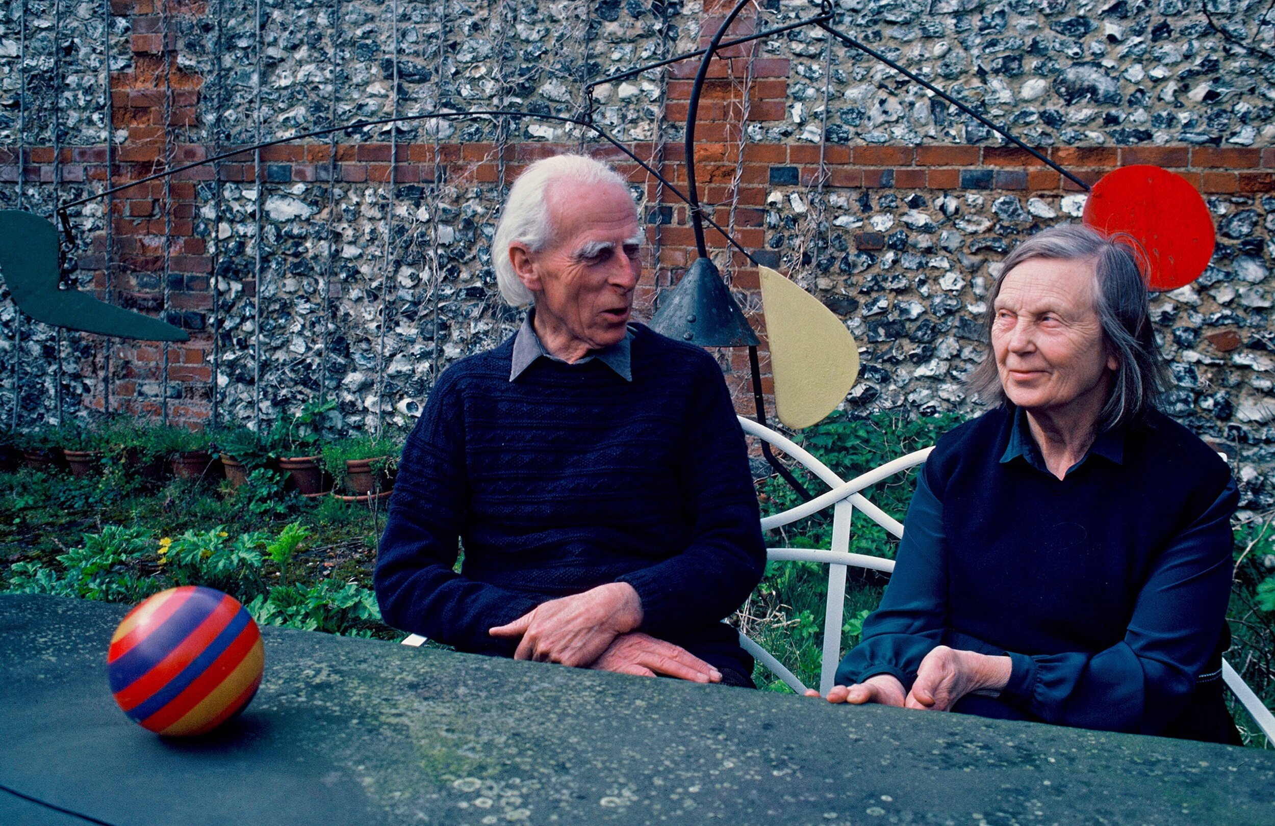 John and MyFanwy Piper ,,,Buckinghamshire 1983