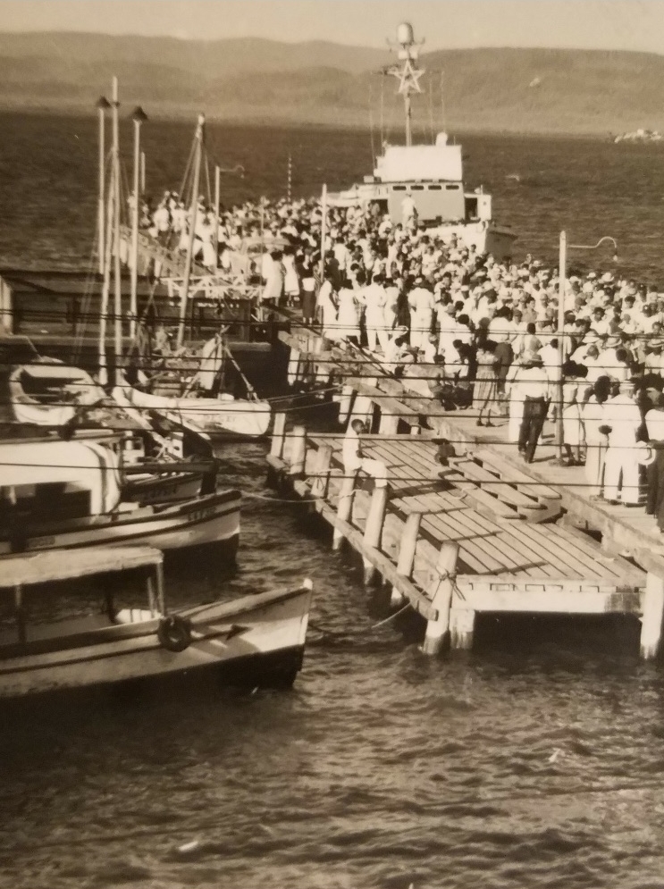 These are the boats the Cuban's would take everyday to the Naval Base to work