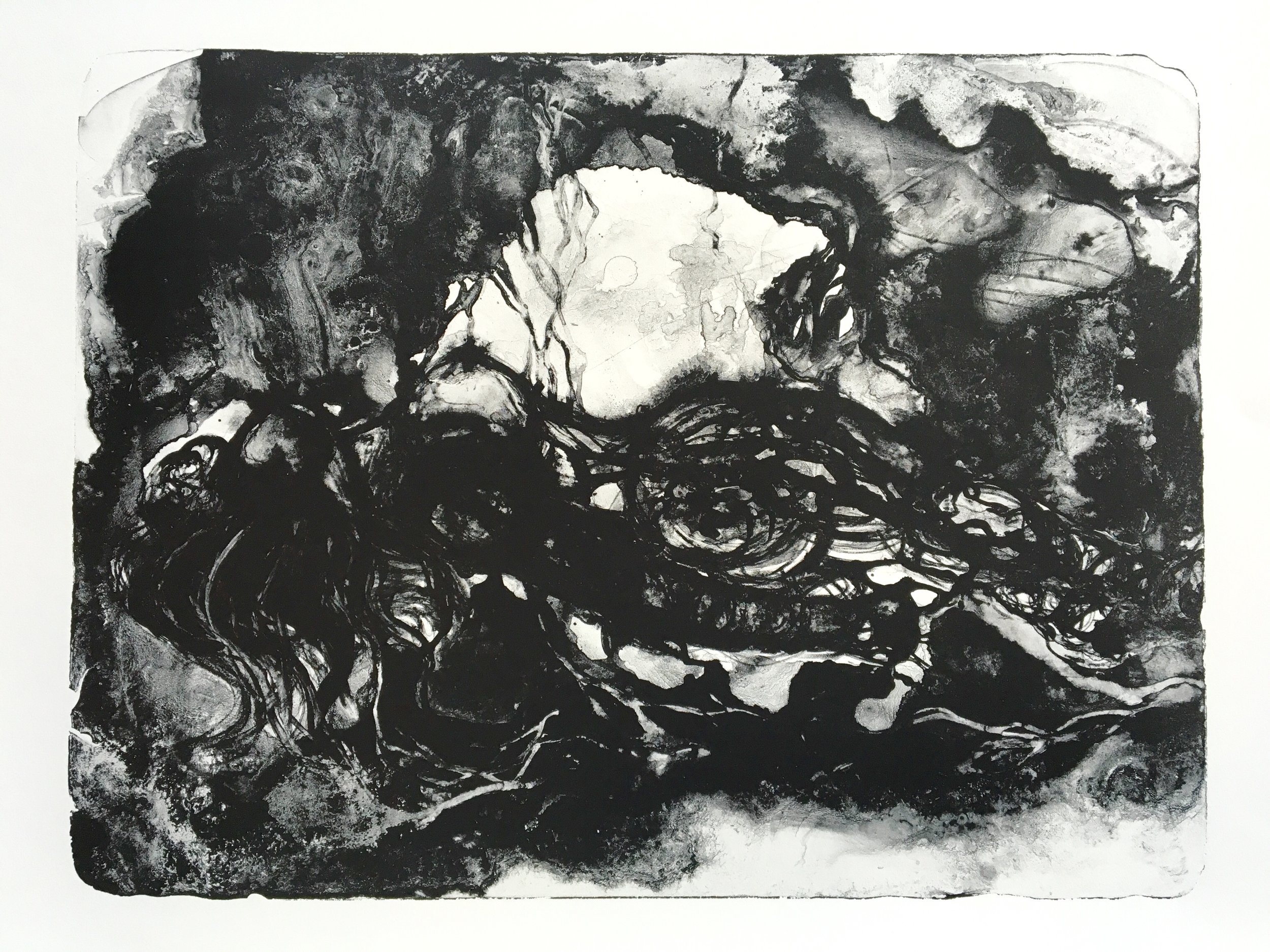 "Quiet on the Front", 22" x 30", Lithograph