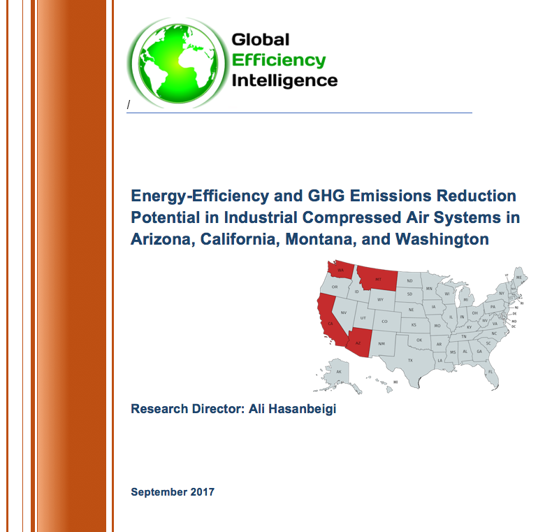 Energy Efficiency in Arizona, California, Montana, and Washington's Industrial Compressed Air Systems