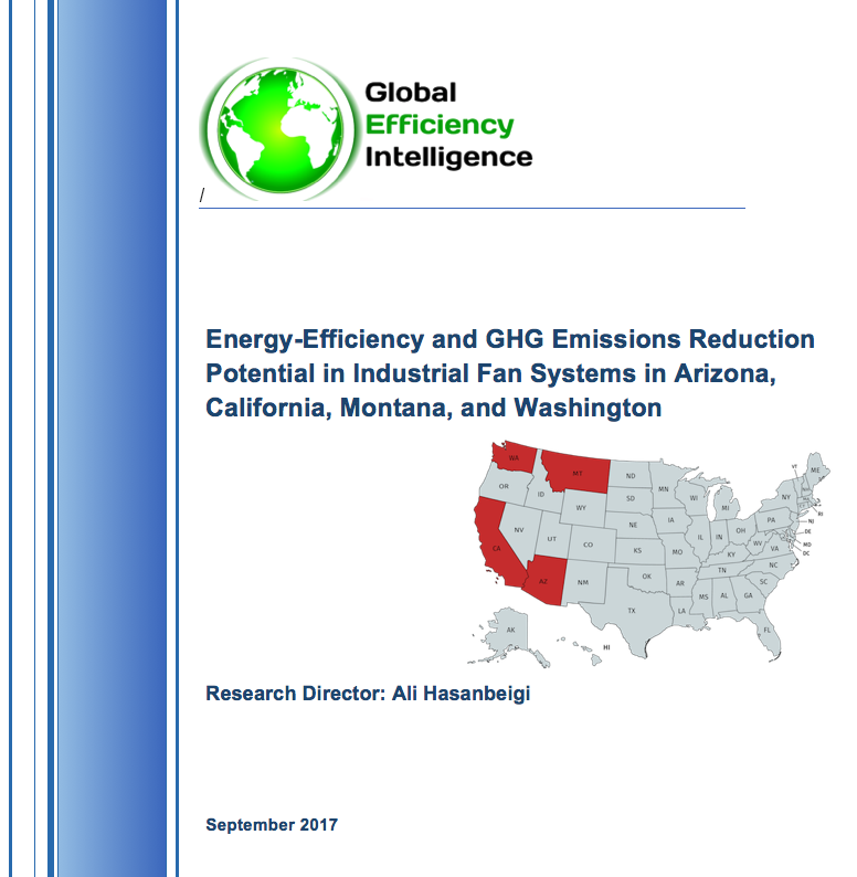 Energy Efficiency in Arizona, California, Montana, and Washington's Industrial Fan Systems