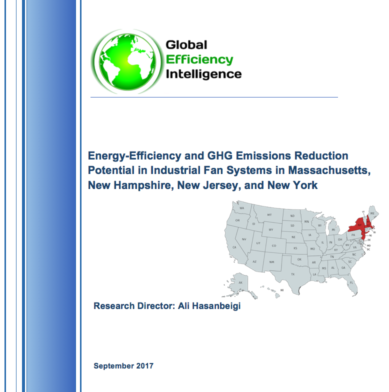 Energy Efficiency in Massachusetts, New Hampshire, New Jersey, and New York's Industrial Fan Systems