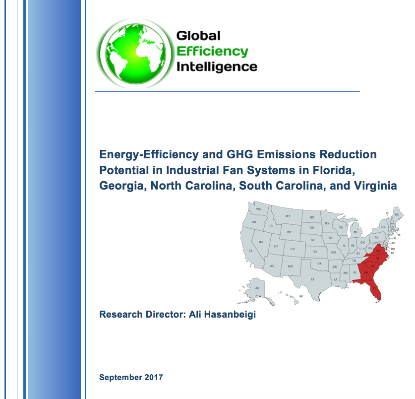 Energy Efficiency in Florida, Georgia, North Carolina, South Carolina, and Virginia's Industrial Fan Systems