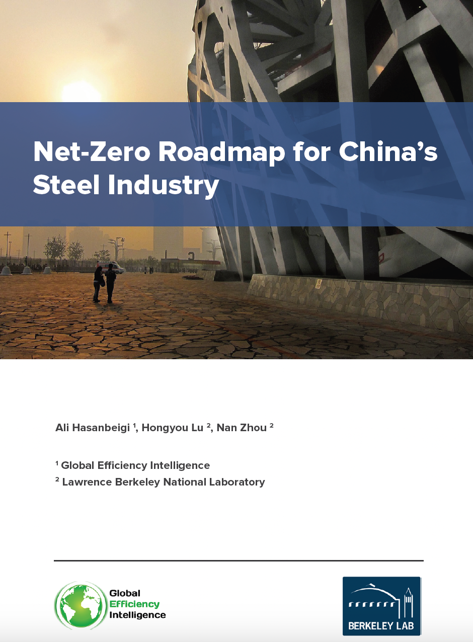 Net-Zero Roadmap for China’s Steel Industry — Global Efficiency ...
