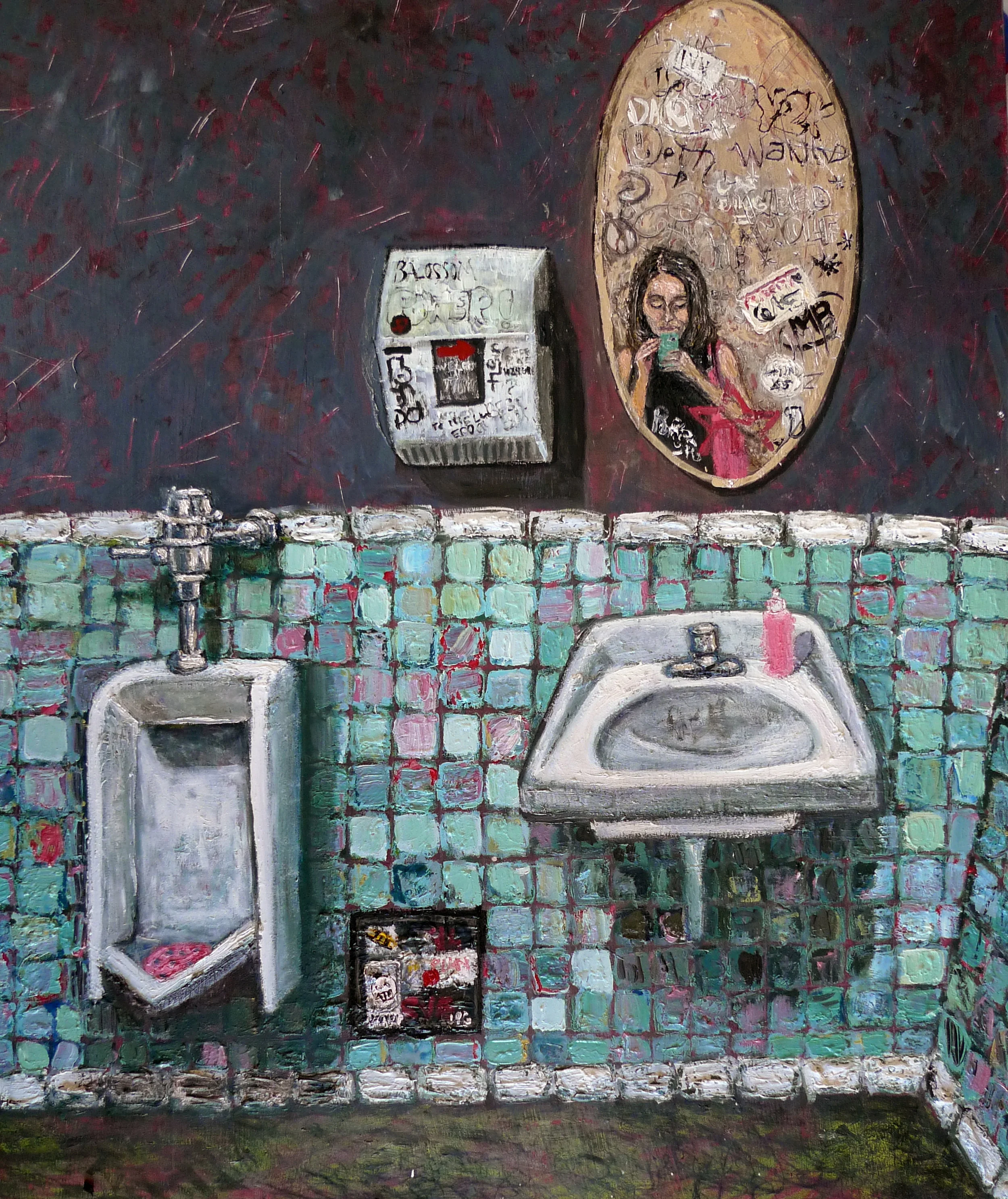 "Language is a LA Bathroom" (2017)