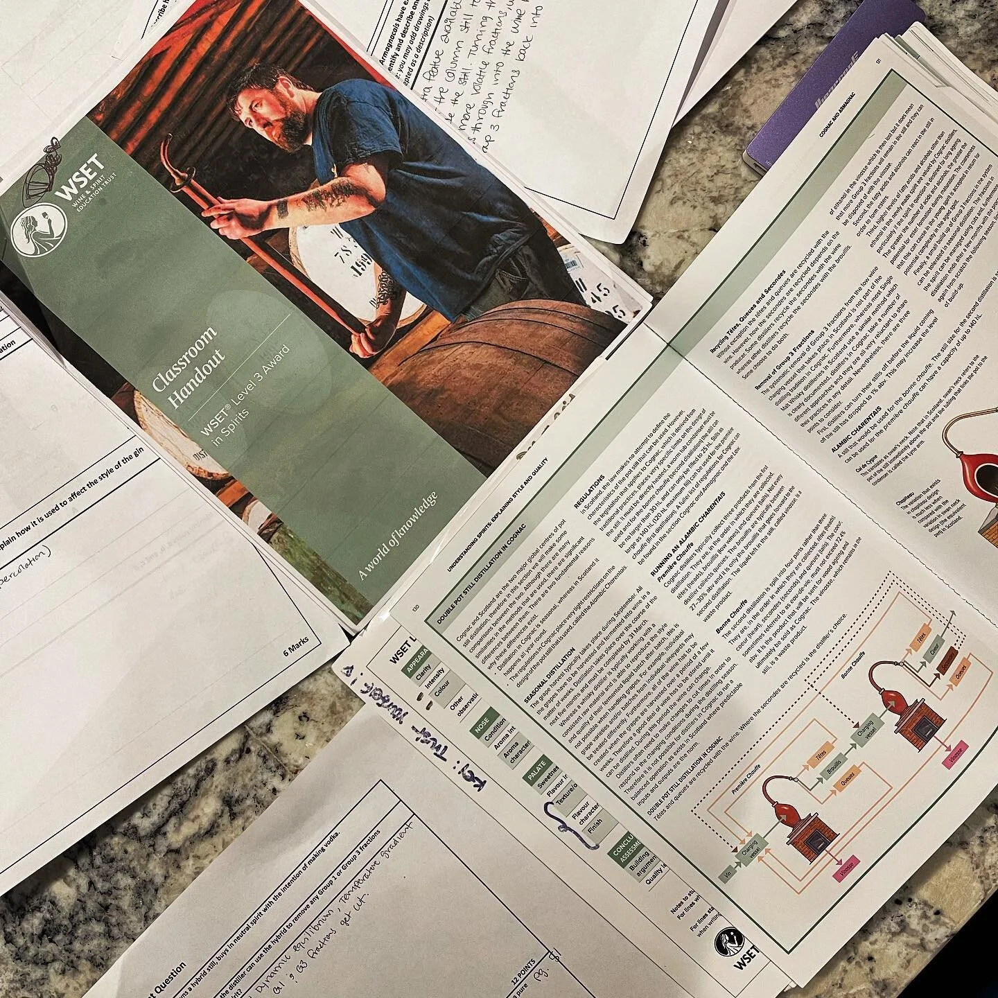 Any #WSET Level 3 passers wanna wear my skin and be me for a day? Just long enough to take my exam for me&hellip; I pay in limited edition whiskey 😉🤣