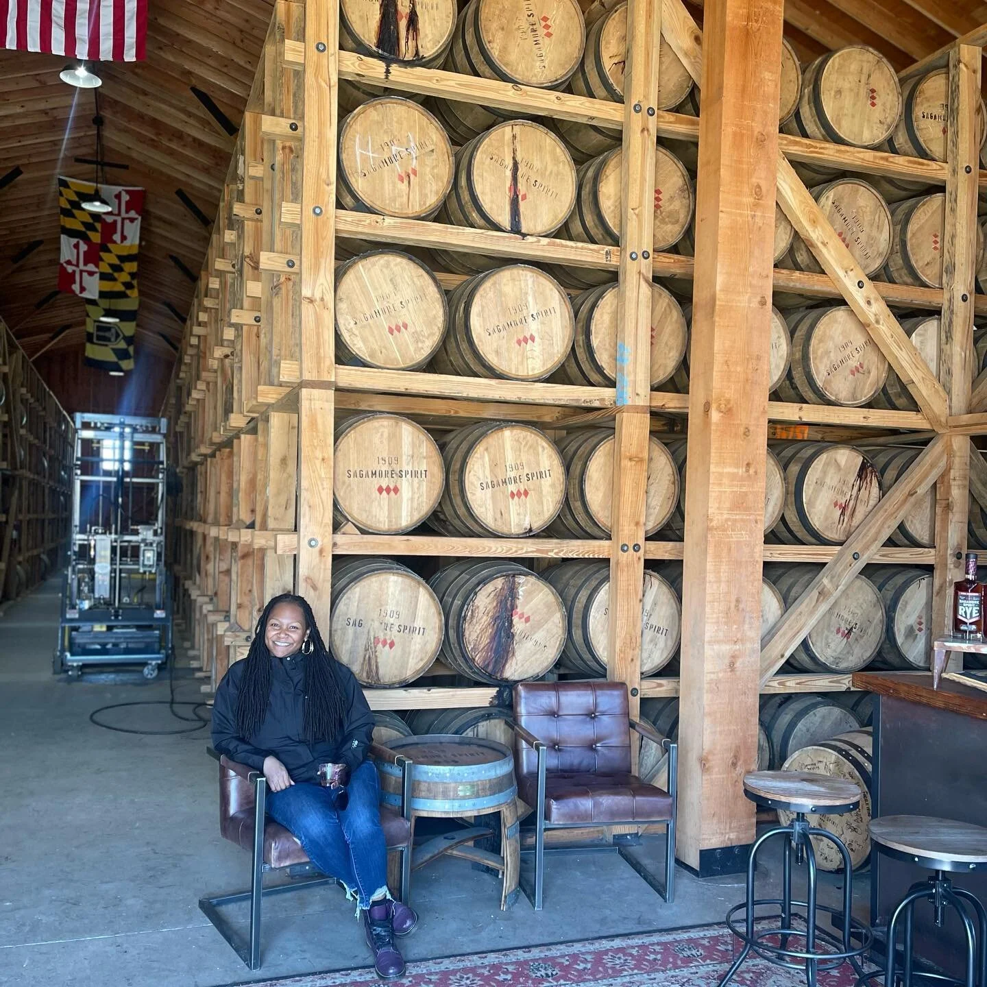 Had the pleasure of FINALLY visiting @sagamorefarm + @sagamorespirit, and it was everything I was hoping for. BT gave us an amazing tour, topped off with, of course, barrel pick 😋🥃
BMore will be seeing more of me, cuz I will DEFINITELY be out there