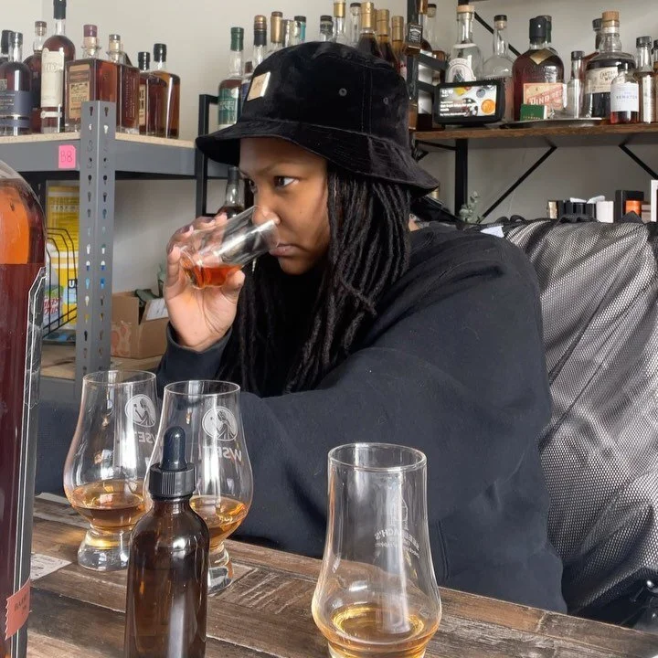 I went real analog today and hand-wrote my tasting notes&hellip; just to have to type them up for our website 🤔😂
Anywho, all four of our new @penelopebourbon Toasted Series releases are both different AND delicious 😋. It&rsquo;s cool to taste what