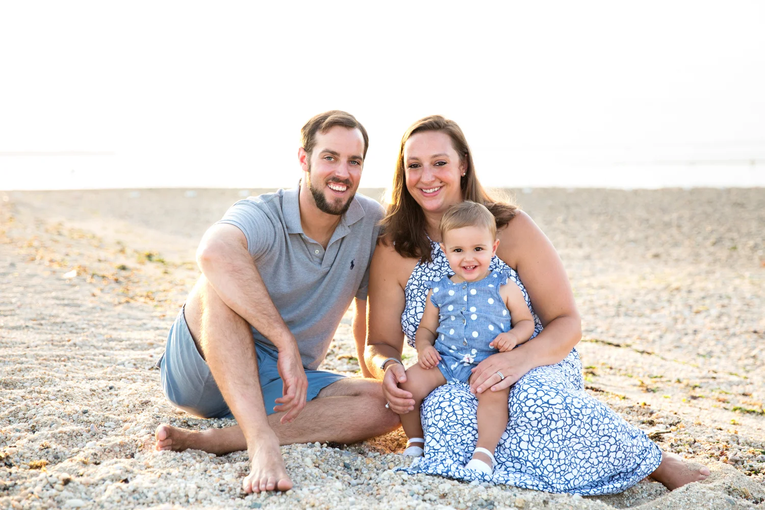Family session at the Beach in Northport