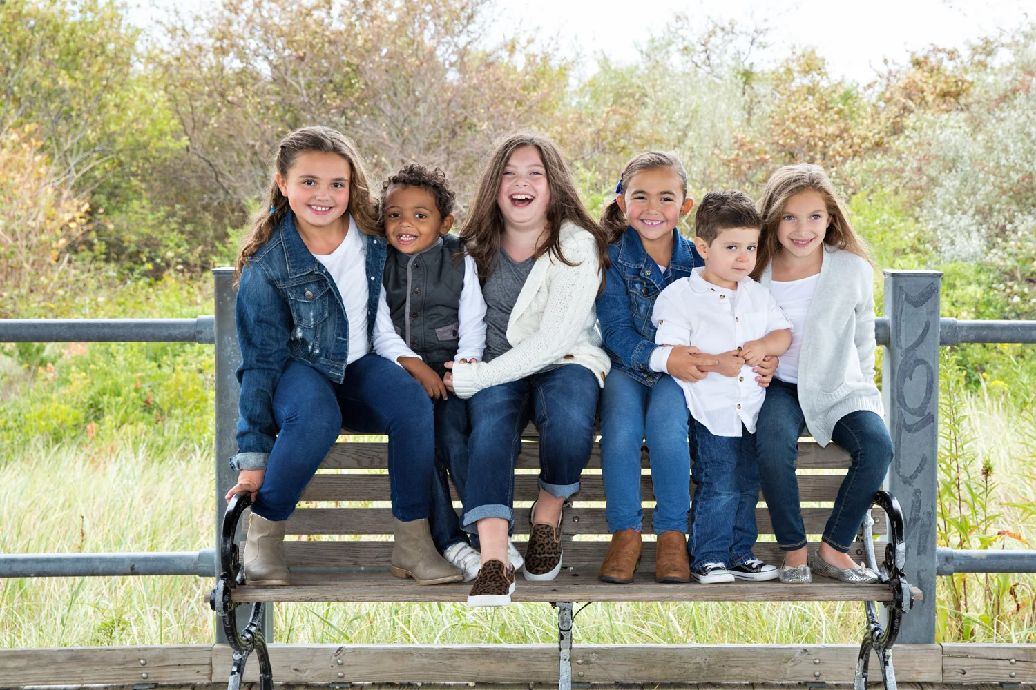 Cousins photoshoot at Crab Meadow Beach