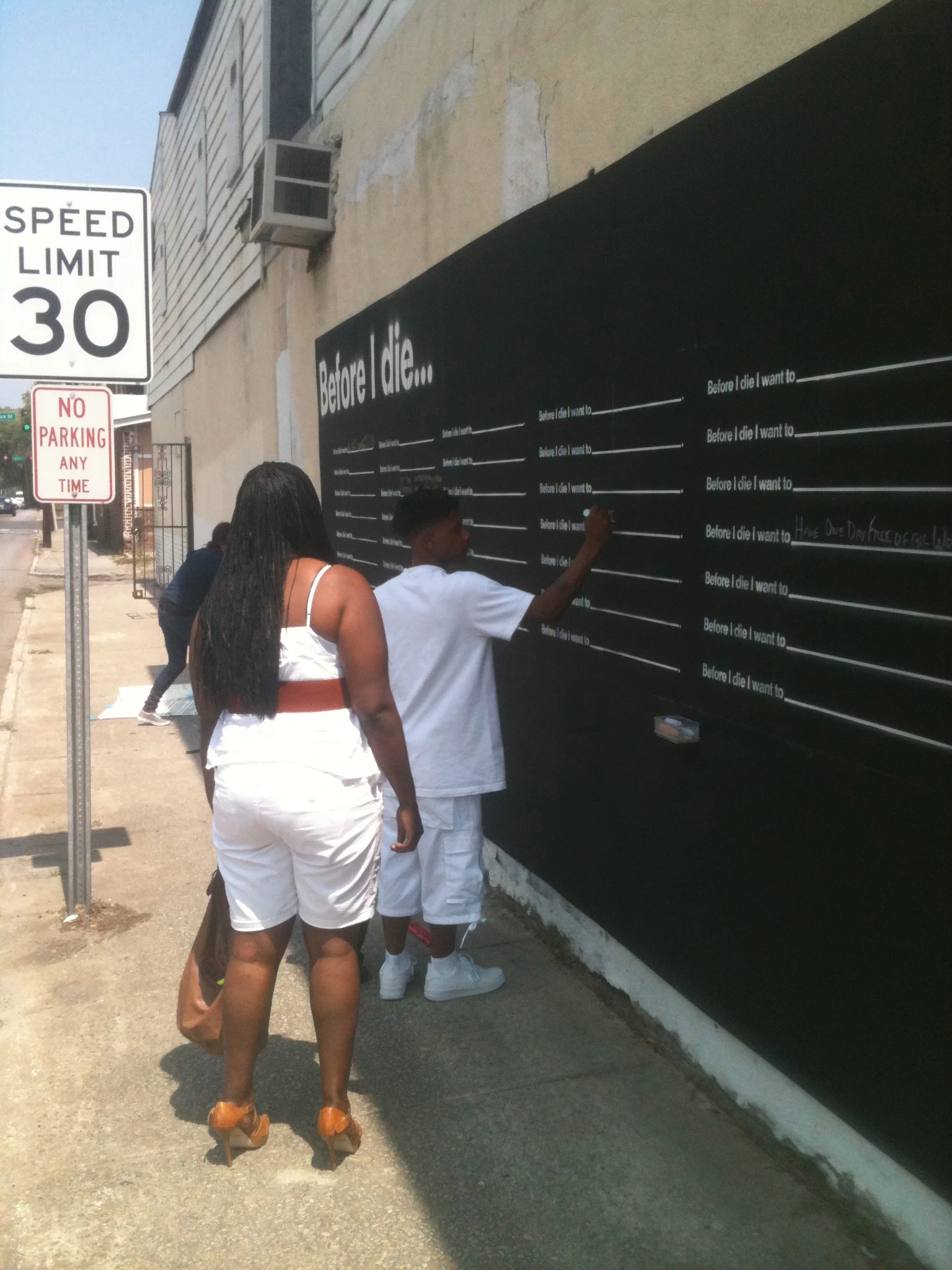 Easter Sunday participants, 31st and Waters,