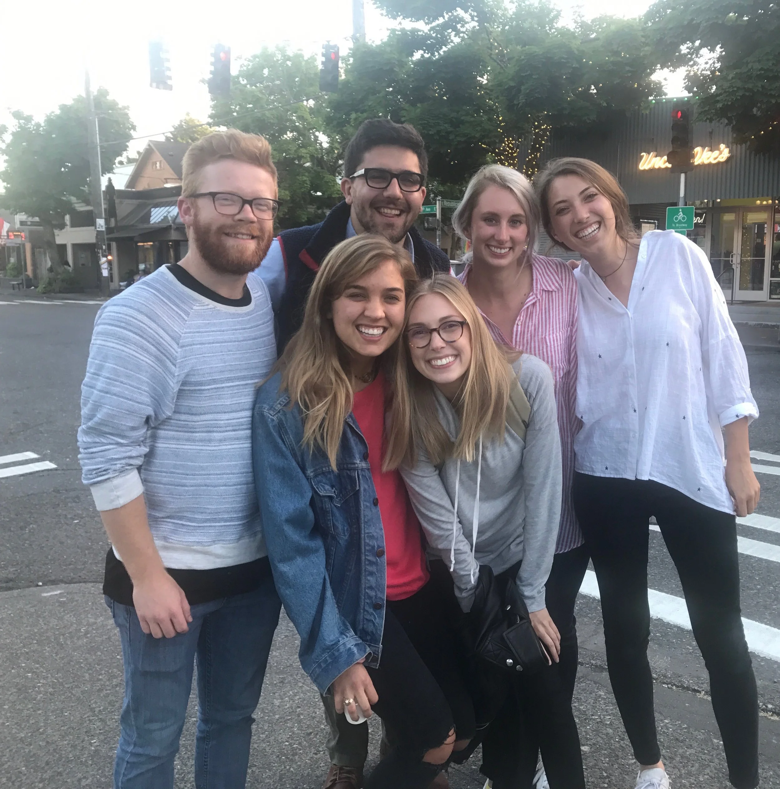 Our last dinner before leaving Seattle with ABSURDLY SUPPORTIVE friends!!