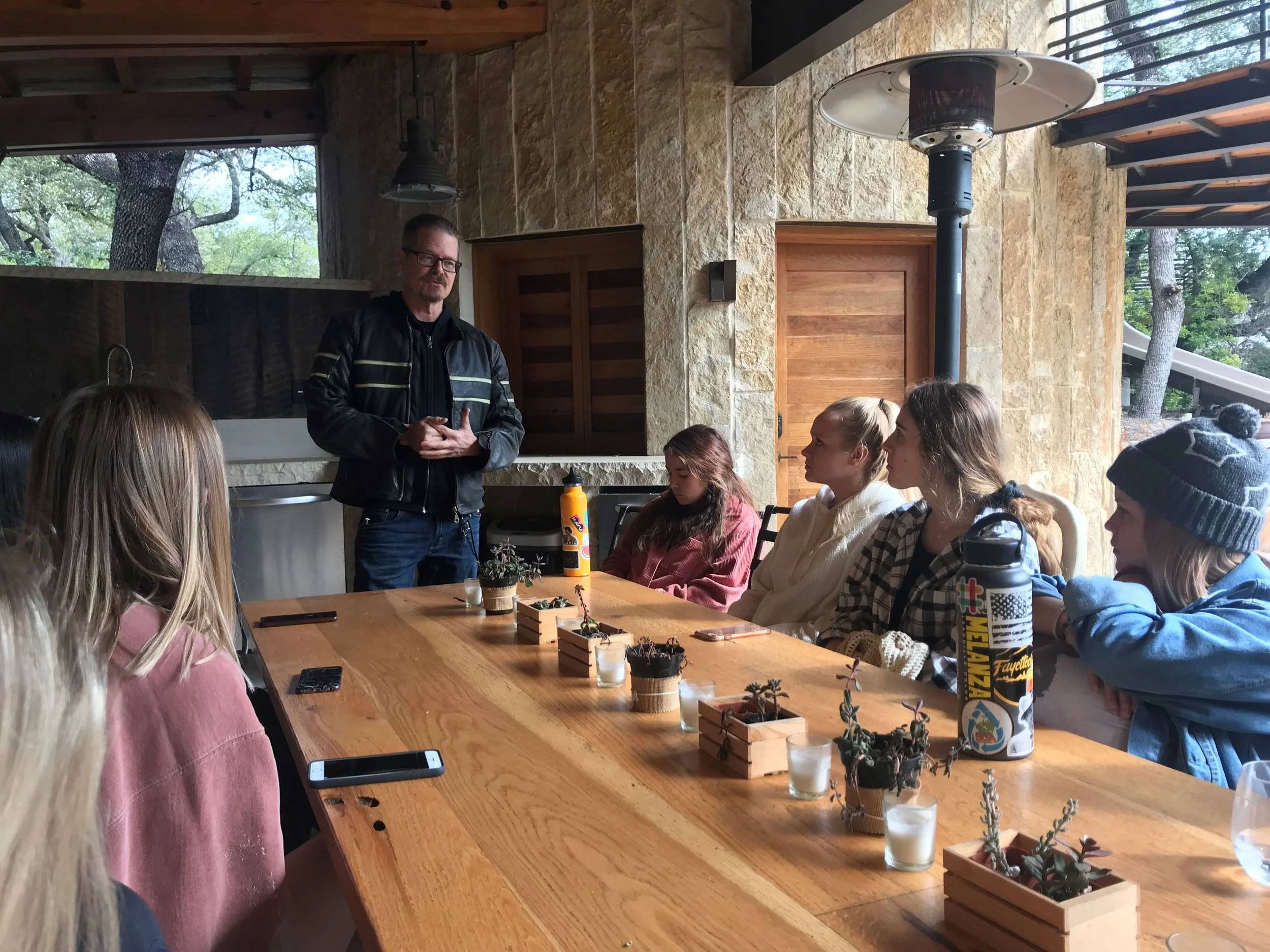 Steven from The Refuge for DMST talks to the team about the importance of long-term healing for survivors of DSMT (Domestic Minor Sex Trafficking)