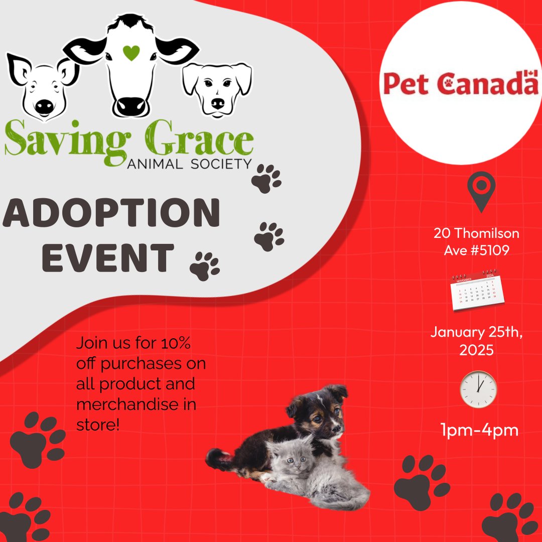 Pet Canada Adoption Event