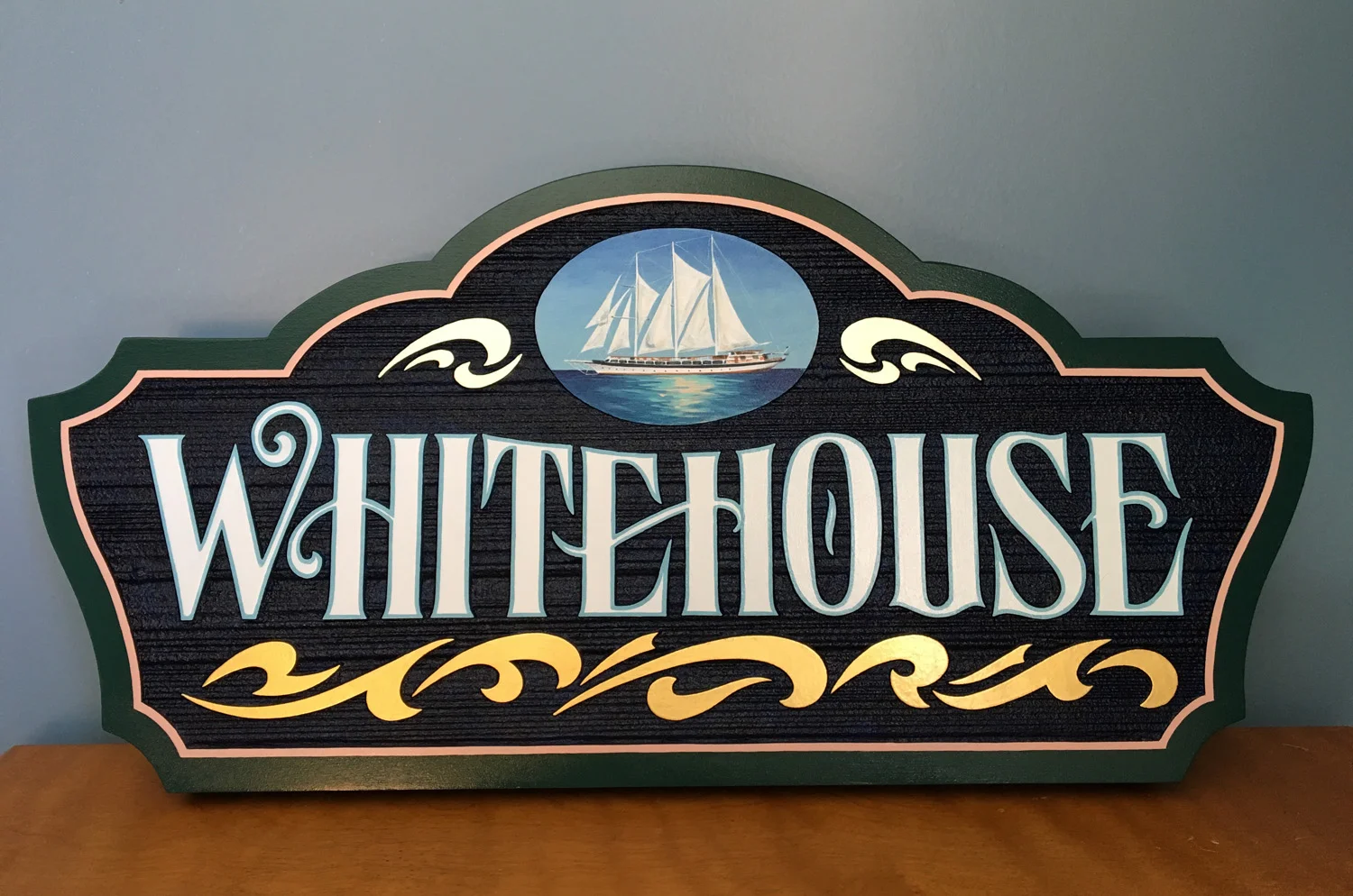 Custom House Sign