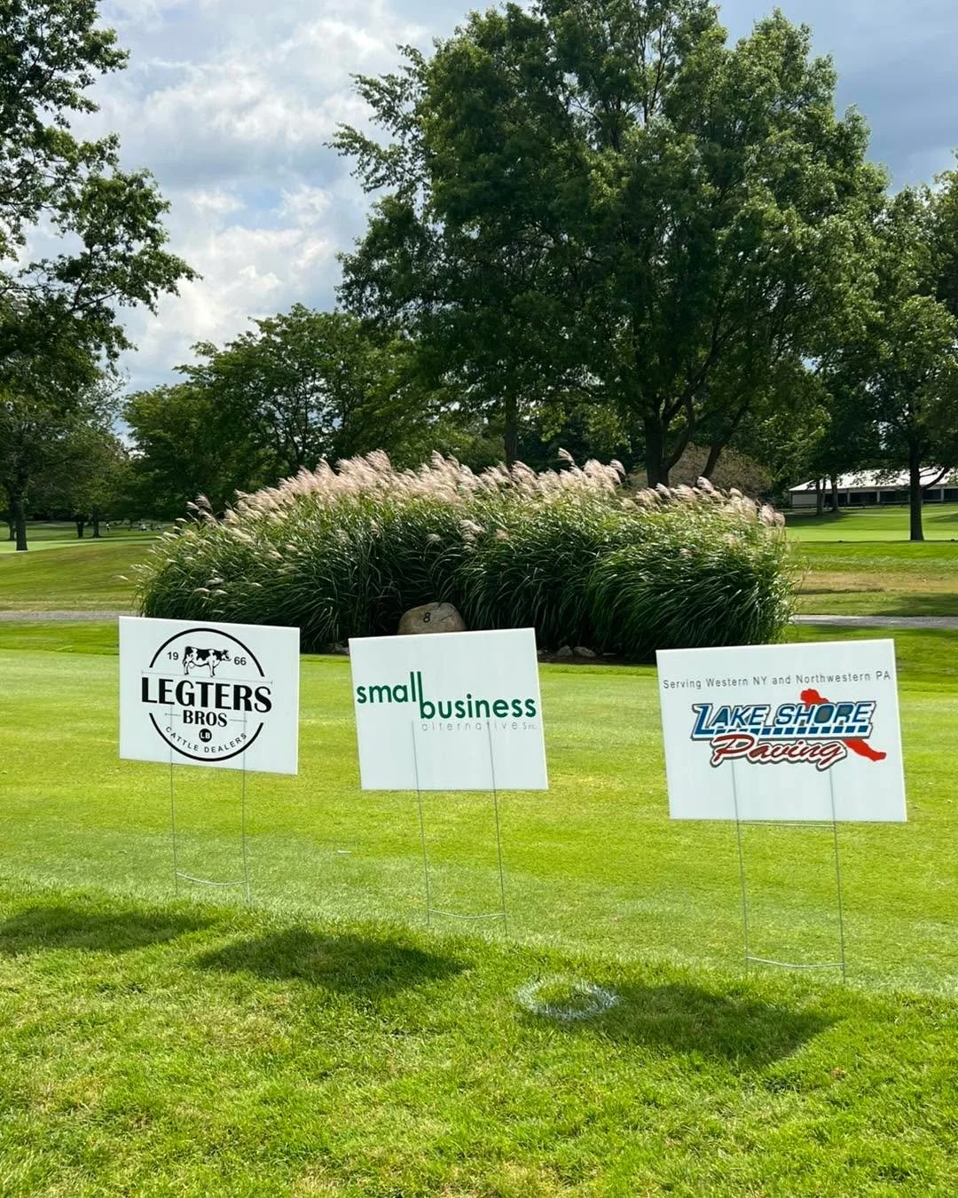 A few of our generous sponsors from our 9th Annual 5&2 Golf Scramble! Thank you for supporting us year after year!!