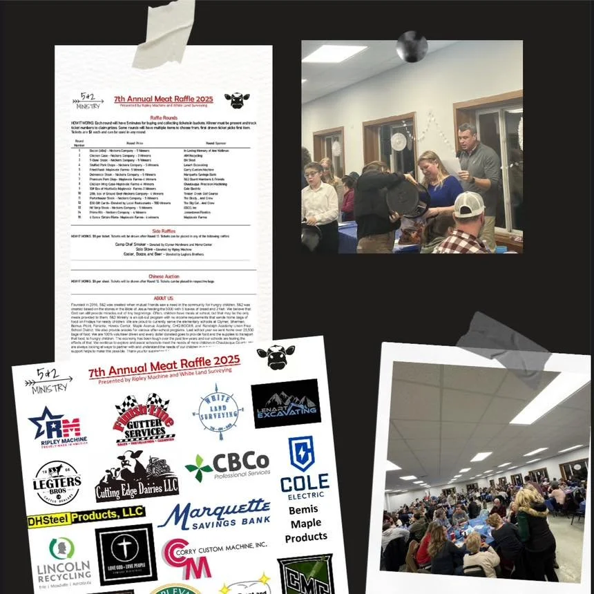 It’s the Monday after the Meat Raffle and we are still so thankful for all of our volunteers and sponsors!! We have a few extras to thank who either sponsored time, space or items to our raffle. Thank you also to jedwardsinsurance and Fiamella