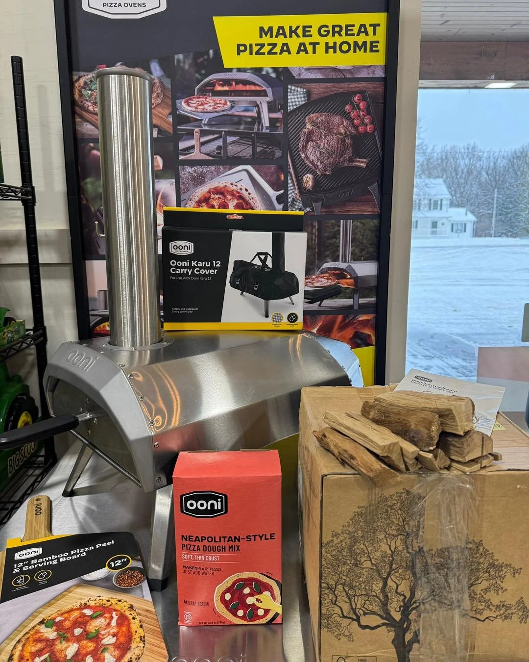 Is anyone wondering what great raffle item we will be having from or friends at Clymer Hardware &amp; Home Center at the Meat Raffle this year?? 

Wait no longer! This BEAUTY will go home with ONE lucky person. It is a Ooni Karu Multi-Fuel Outdoor Pi
