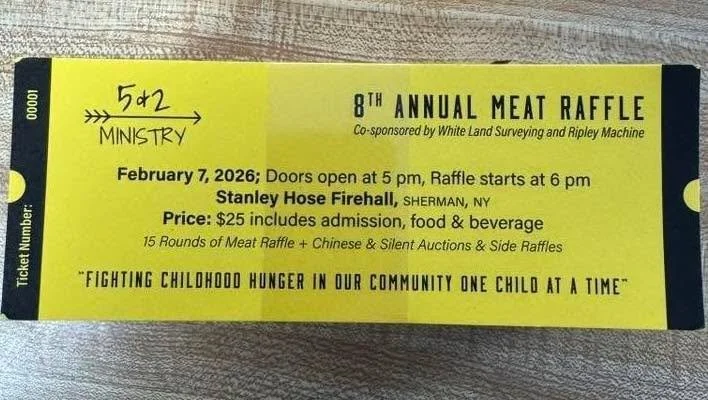 Only 3 more weeks away! Time to get your tickets today!!

And if you would be interested in sponsoring our Meat Raffle, please message us today. We are always grateful for the faithful support of our community~