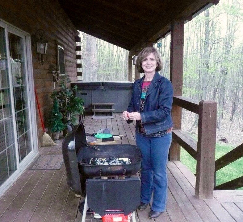 Food Safety Dietitian cooks food for her sisters