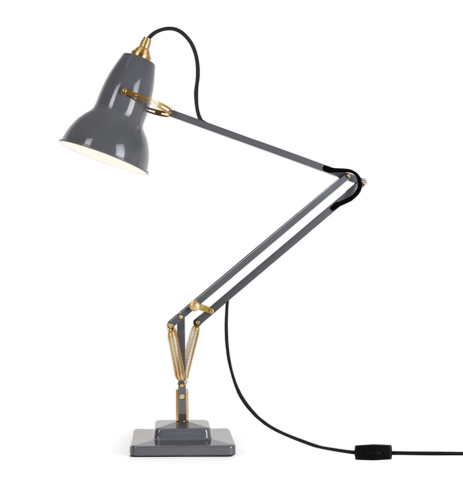 Anglepoise Original 1227 Brass Desk Lamp 