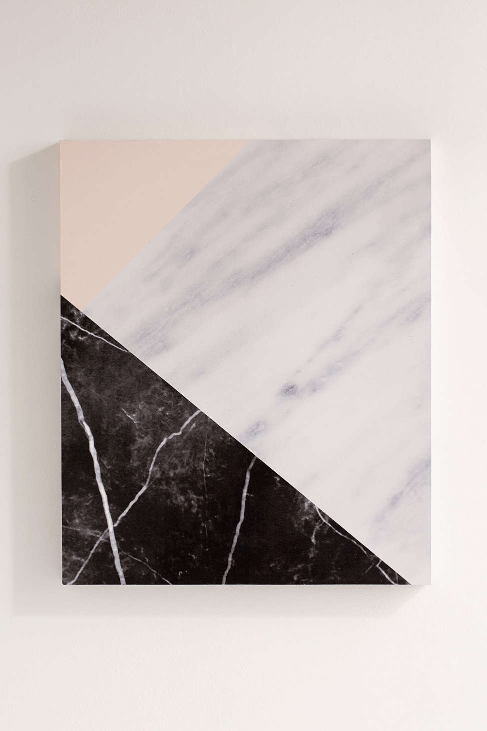 Emanuela Carratoni For DENY Marble Collage Canvas Wall Art