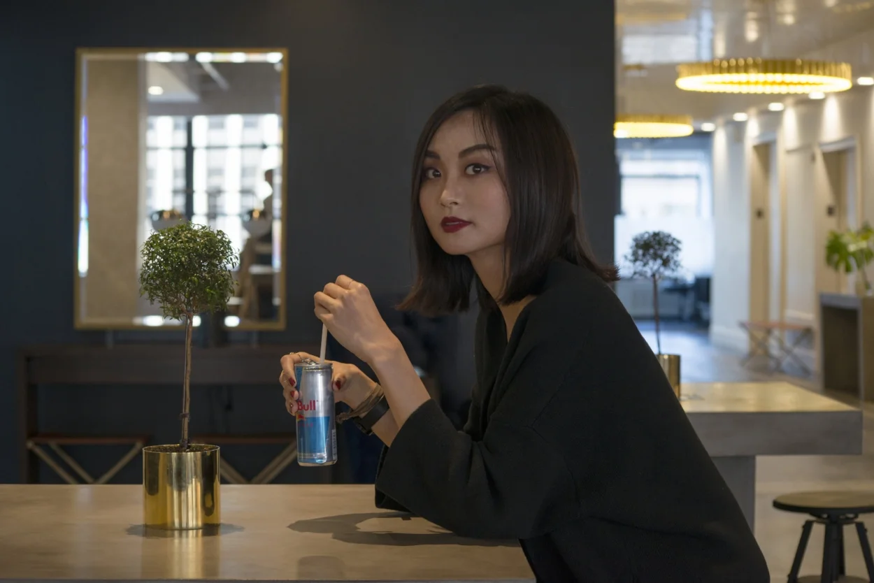 Bond Collective member at our gorgeous Financial District office space.