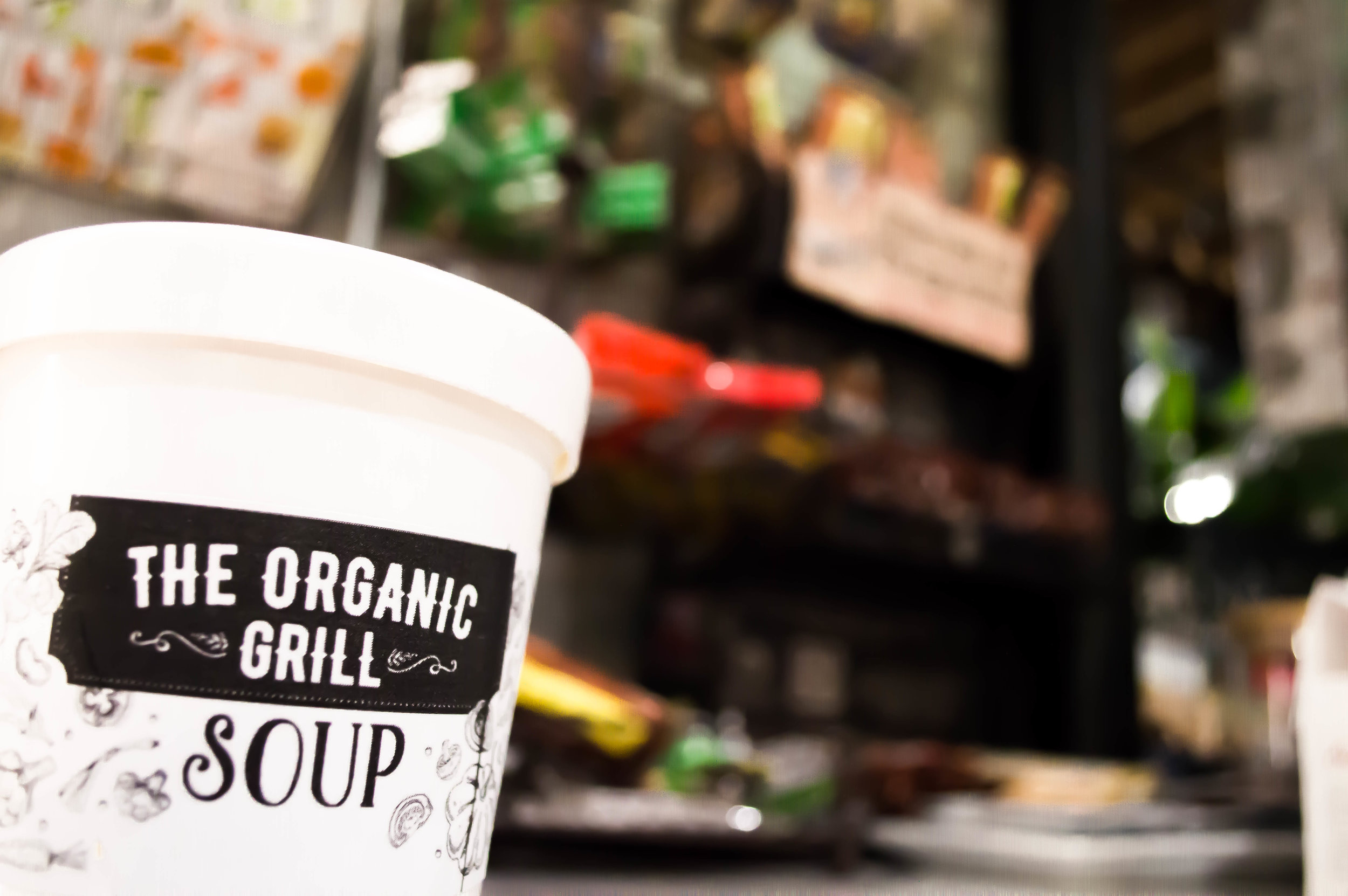 Soup from the Organic Grill
