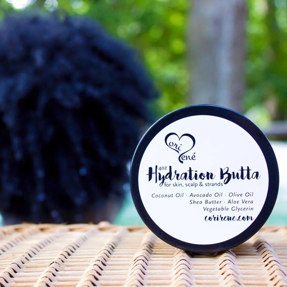 Container of Hydration Butta outside