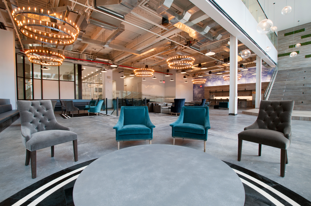 Lounge area in a Bond Collective coworking space