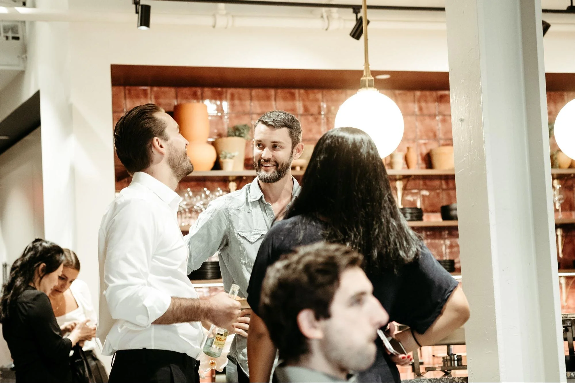 People gathering to improve company culture