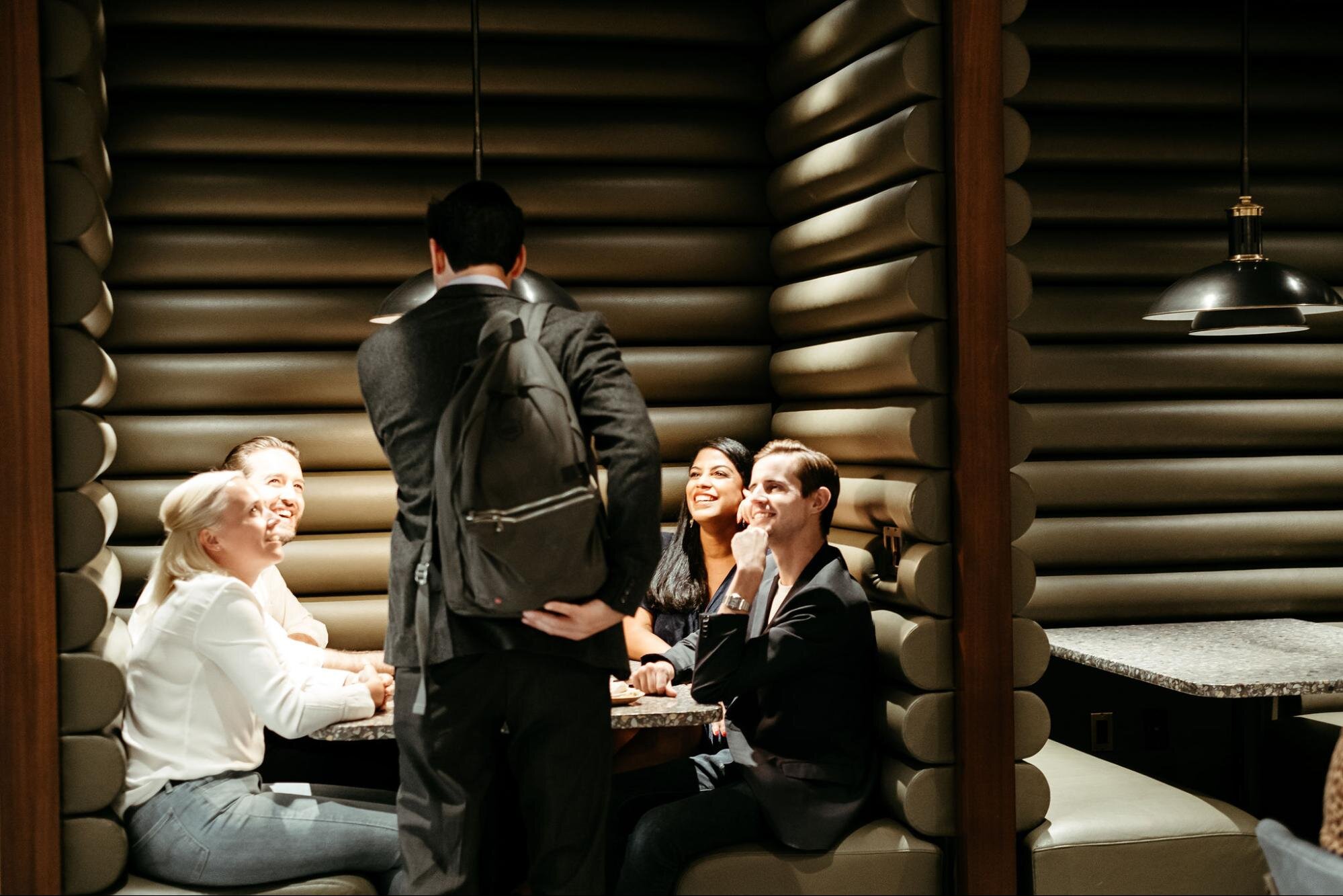 Employees out together to improve company culture