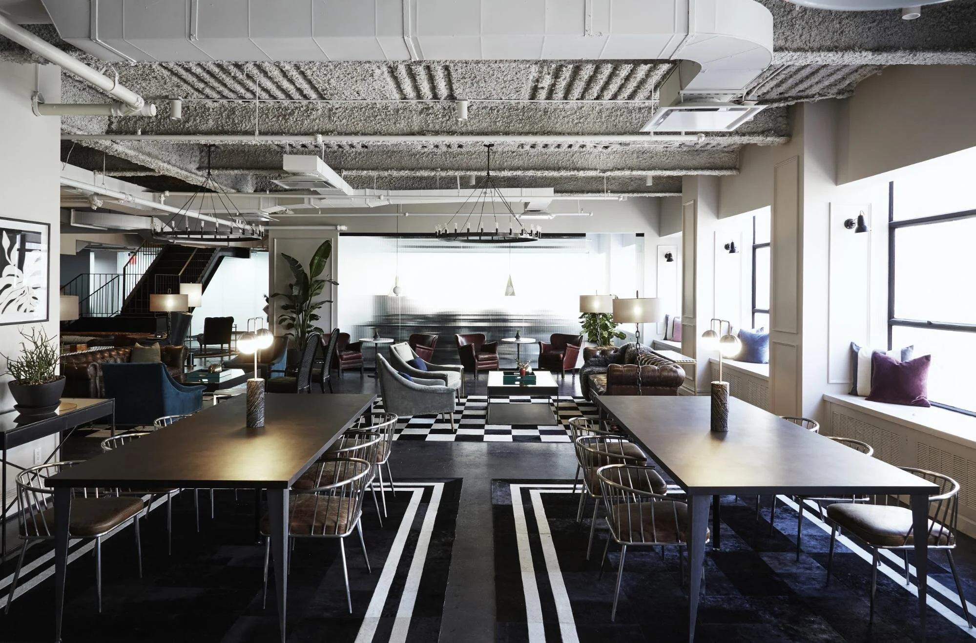 Inside coworking space at Bond Collective