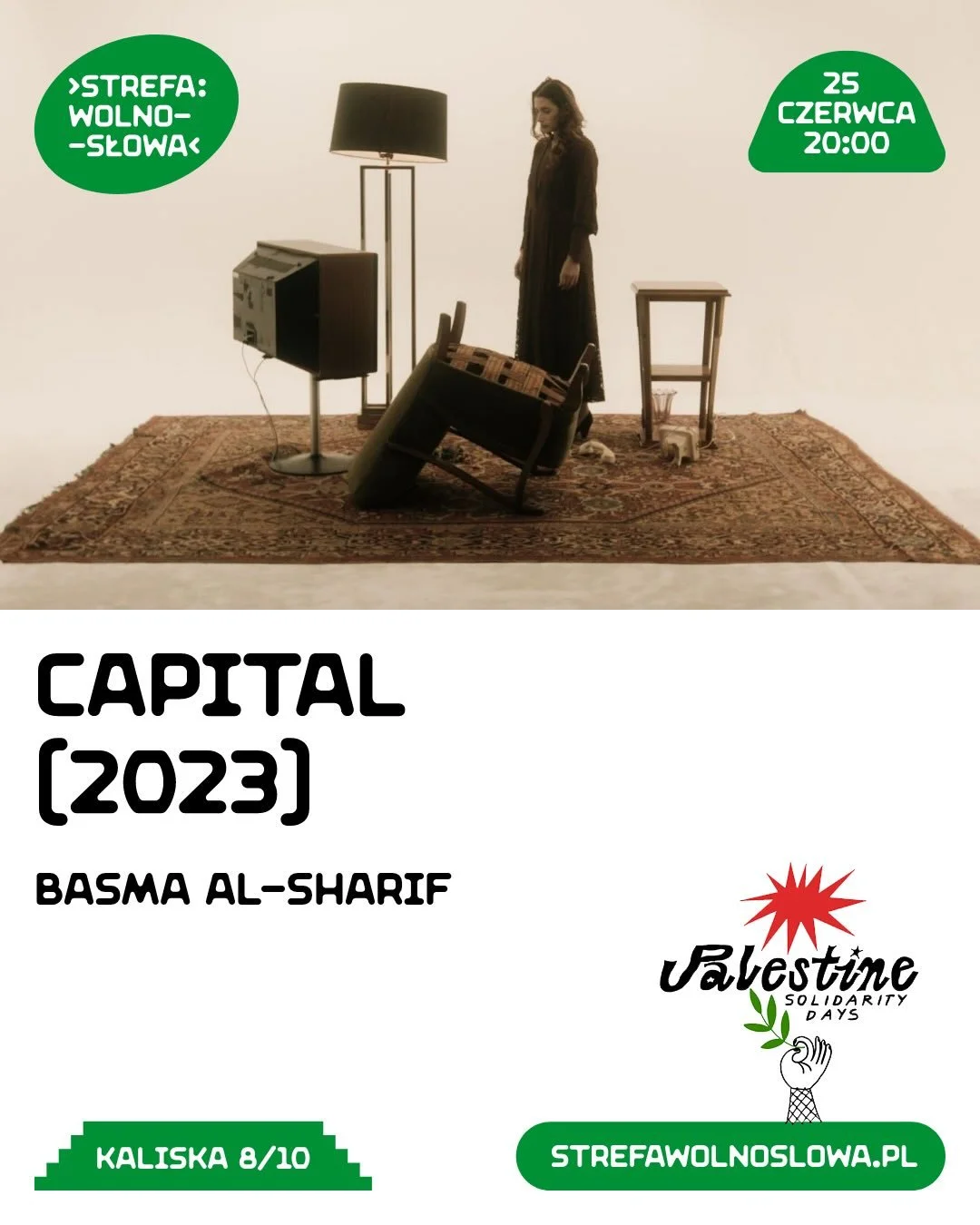 &bull; Four films by Basma al-Sharif next week in UNSEEN:

Deep Sleep &ndash; Autohypnosis, bi-location, ruins of ancient and modern civilizations. An invitation to transcend geographical borders in a collective act that discards memory for a viscera