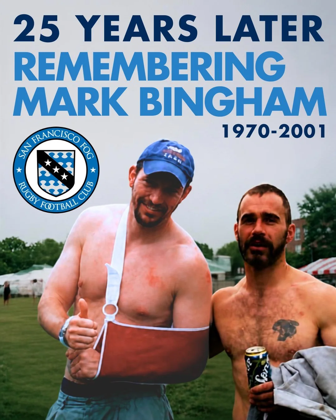 25 years ago, our world changed; for the San Francisco Fog, that change was deeply personal.

Today, we remember Mark—not just for the extraordinary circumstances that made his name known around the world, but for the impact he continues to hav