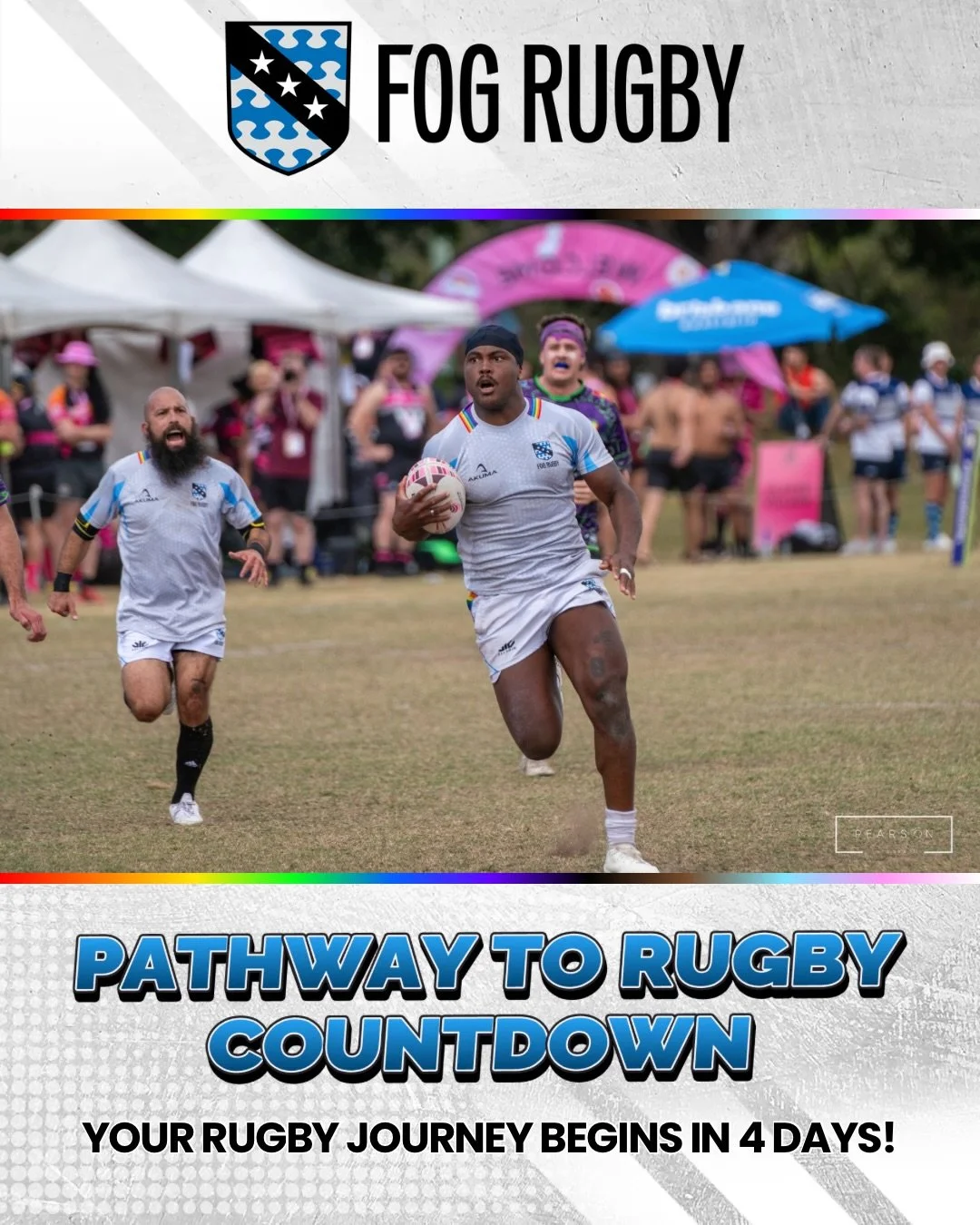 It’s a common misconception that you need to have rugby experience prior to joining The Fog. That couldn’t be further from the truth. Most of our players have never touched a rugby ball before joining. Our coaches teach beginners from the