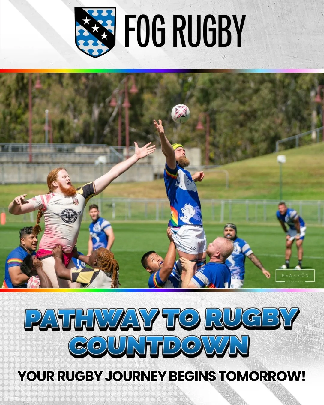 One of the greatest opportunities of being part of The Fog is the chance to travel domestically and internationally with your team. Competing in tournaments against inclusive rugby clubs from around the world is something every player should experien
