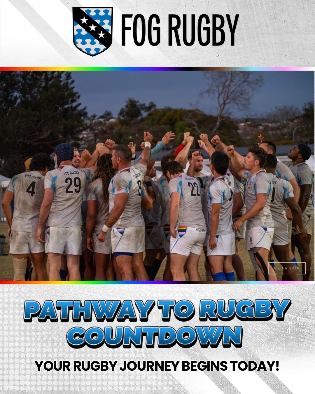 Over the last few days, we’ve shared with you parts of what makes The Fog who we are. We are a dedicated group of people from all walks of life who found each other through the sport of rugby. When you join us, you’ll discover that rugby 
