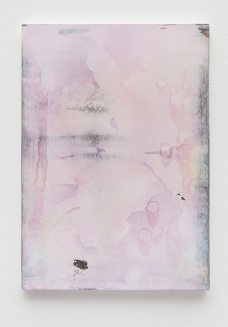 Marc Handelman, Towards a Form of Voluntary Dispossession (for Edouard Glissant) #9 2016-2017 19 x 13 3/8 in Watercolor and mixed media on paper, mounted on panel