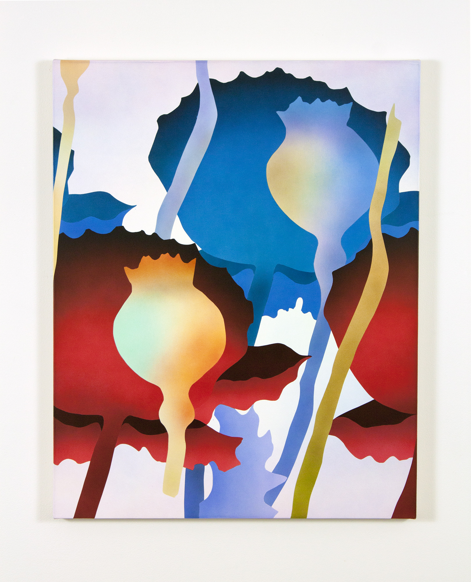 Brian Willmont, Untitled 2019 30 x 24 in Acrylic on canvas