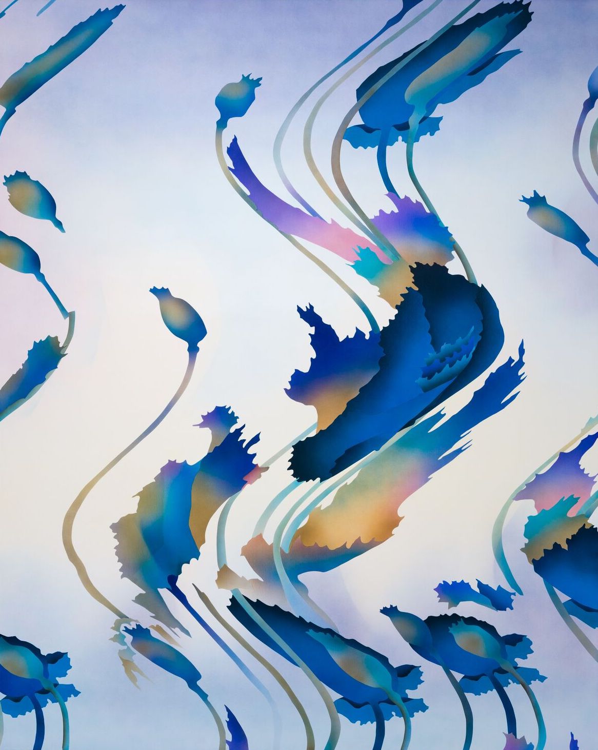 Brian Willmont, Untitled 2019 60 x 48 in Acrylic on canvas
