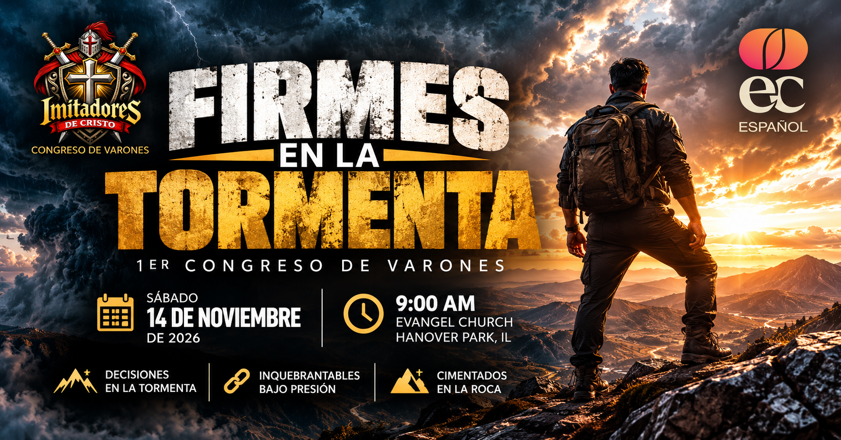 Firmes en la Tormenta | 1er Congreso de Varones