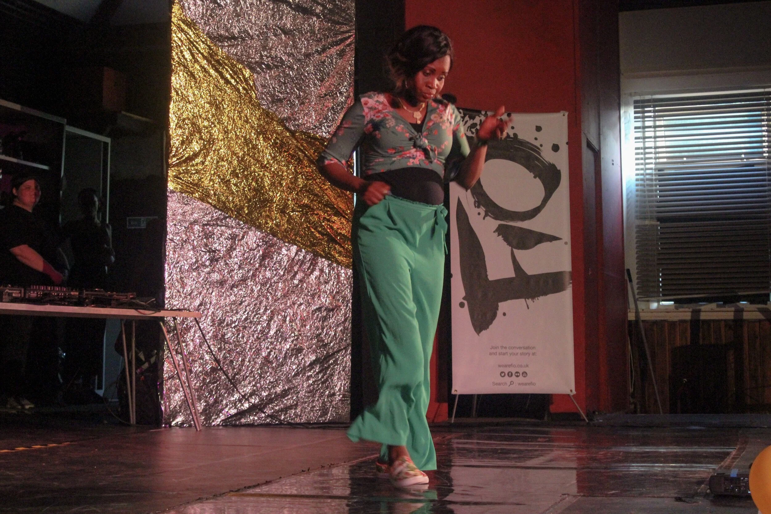 A volunteer at The Breakfast Club, Rebleen performed Nigerian dance at our Fio event!