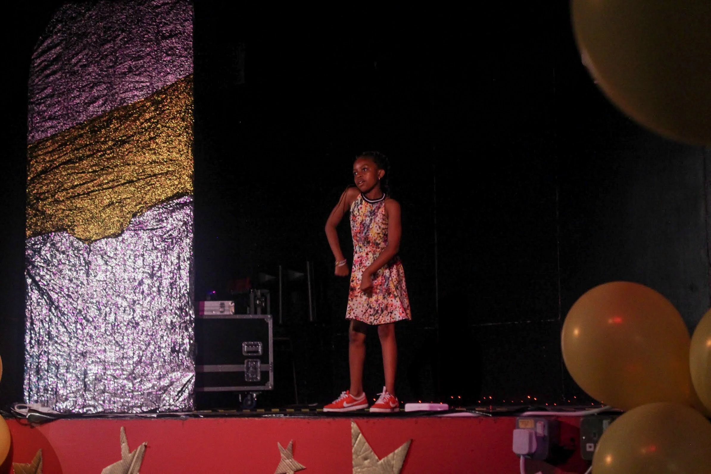 Rebleen’s younger daughter Kadi, performed to Drake’s ‘In My Feelings’ .
