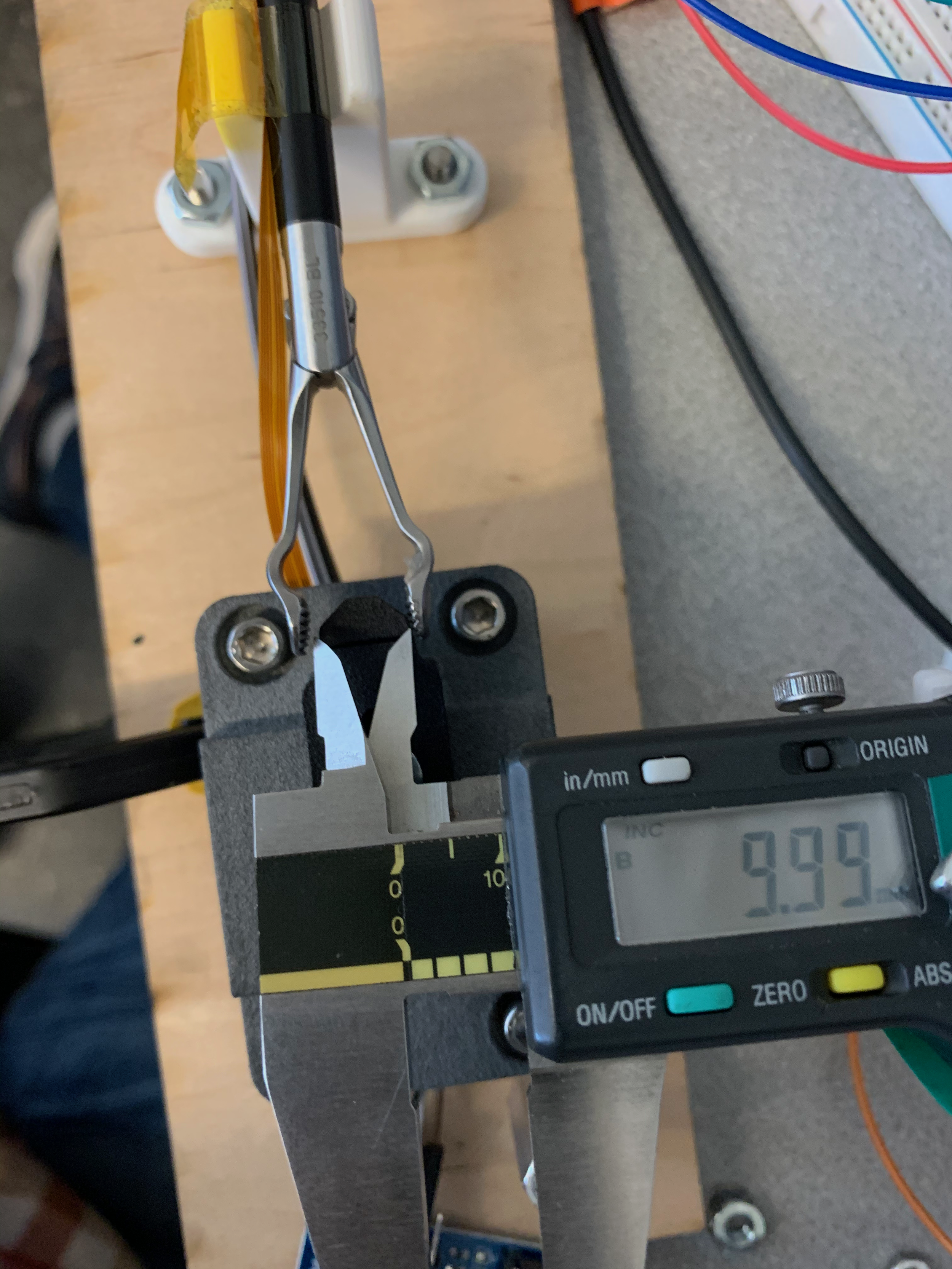 Validating the Position Calibration Measurements