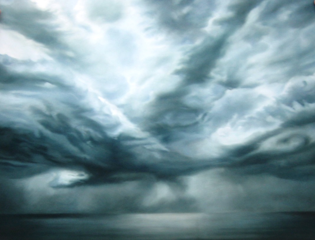 Zaria Forman- Untitled #57 Cloudscape Series  i.s-50x66.JPG