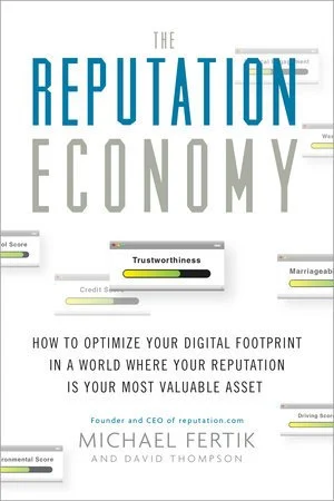 The Reputation Economy book cover by Michael Fertik and David C. Thompson.