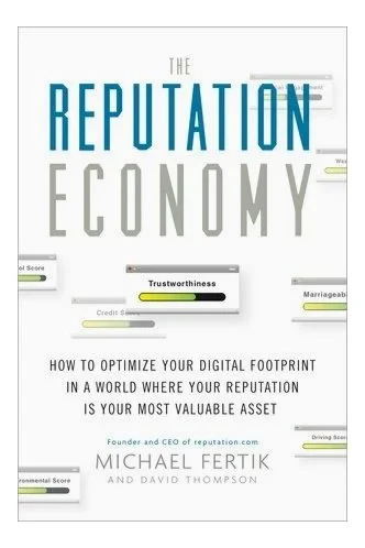 The Reputation Economy book cover by Michael Fertik and David C. Thompson.