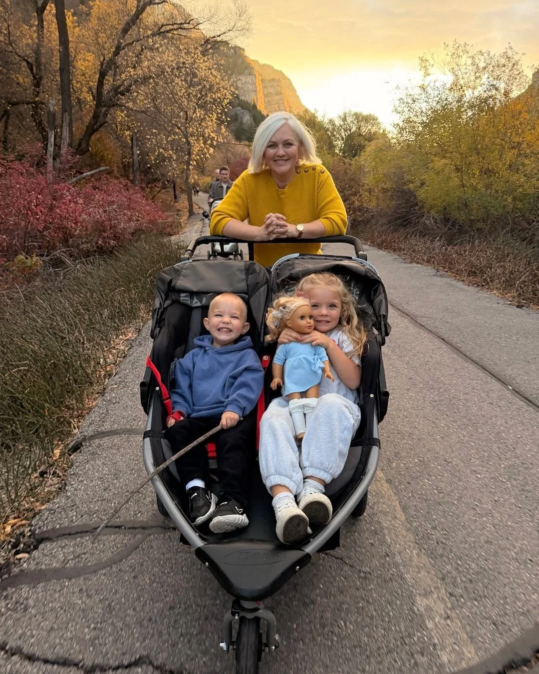 Fall with two of my faves!  The others were far behind us on the trail in Provo Canyon.  What a gorgeous season we&rsquo;ve had in 2025!  Giving thanks for all He has created for our enjoyment and use.🍁🍂