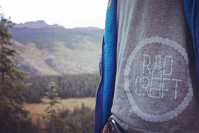This RadCraft tee made it to Durango, Colorado where @kalijanell took this rad photo. 👕
.
Where has your #radcrafttee traveled? Use the hashtag + tag us! There&rsquo;s beer in it for you. 🍻